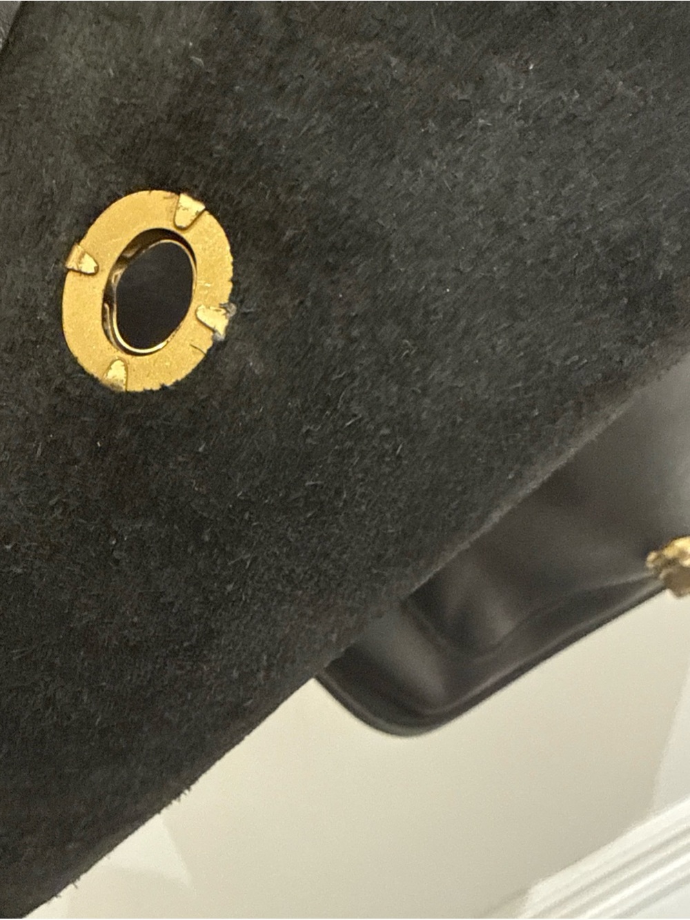 Coach Black Leather Crossbody Bag with Gold Hardware - Picture 9 of 16